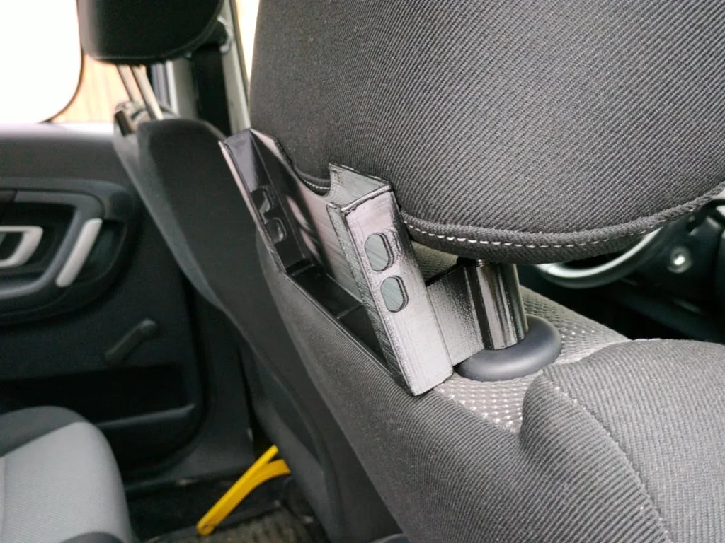 Headrest Phone Holder for Skoda Fabia 2, photo 2 of 4 - Headrest Phone Holder for Skoda Fabia 2 Hobby & DIY