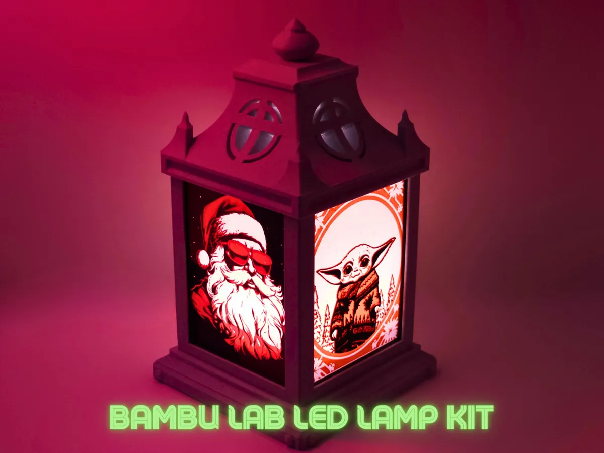 Christmas Lantern LED lamp kit 001 - Decor, in stock in India