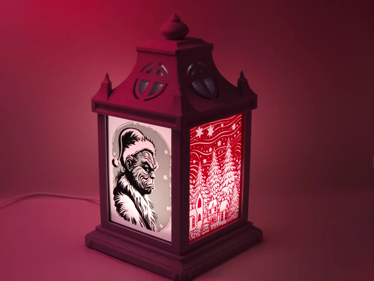 Christmas Lantern LED lamp kit 001, photo 2 of 4 - Christmas Lantern LED lamp kit 001 Household