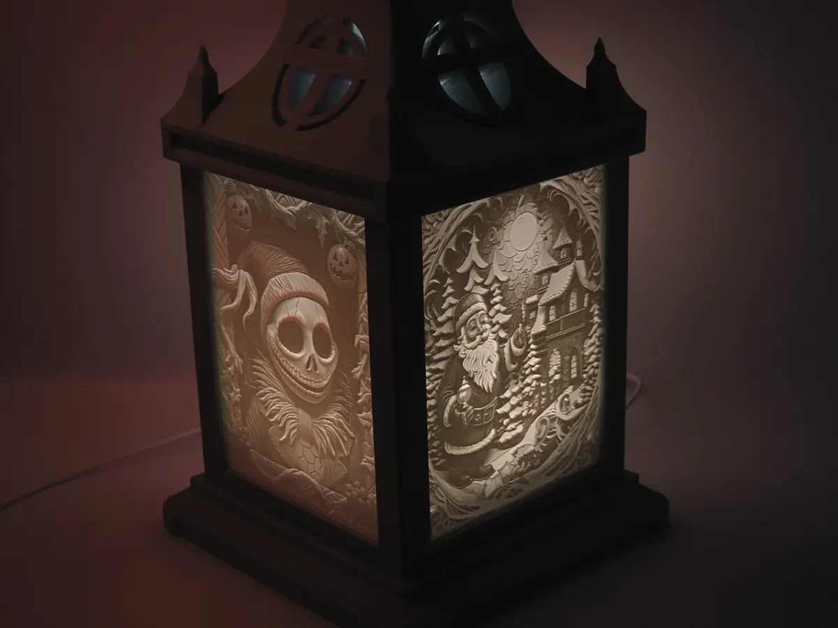 Christmas Lantern LED lamp kit 001, photo 4 of 4 - Christmas Lantern LED lamp kit 001 Household