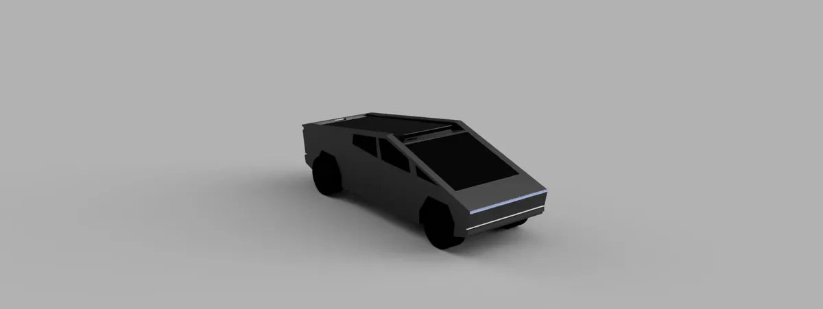 Tesla Cybertruck CMF Phone 1 Stand, photo 2 of 4 - Tesla Cybertruck CMF Phone 1 Stand Household
