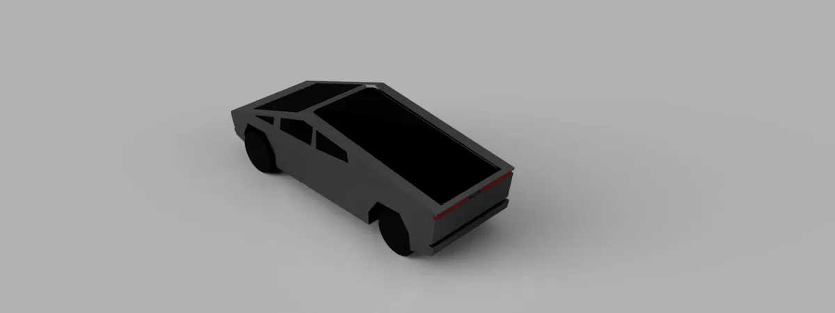Tesla Cybertruck CMF Phone 1 Stand, photo 3 of 4 - Tesla Cybertruck CMF Phone 1 Stand Household