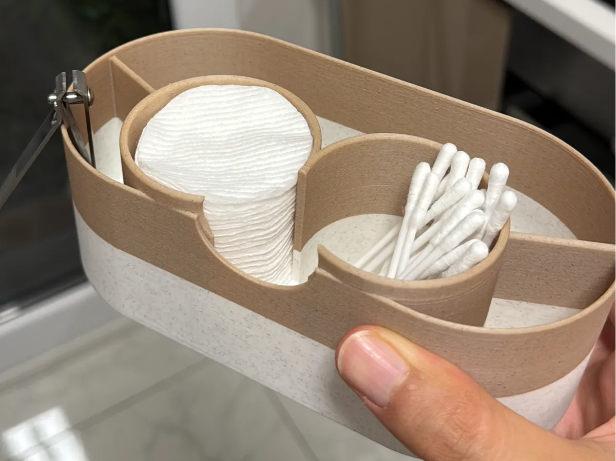 Bathroom Organizer (Cotton and Sanitary Pads, etc) - Bathroom Shelves & Organisers, in stock