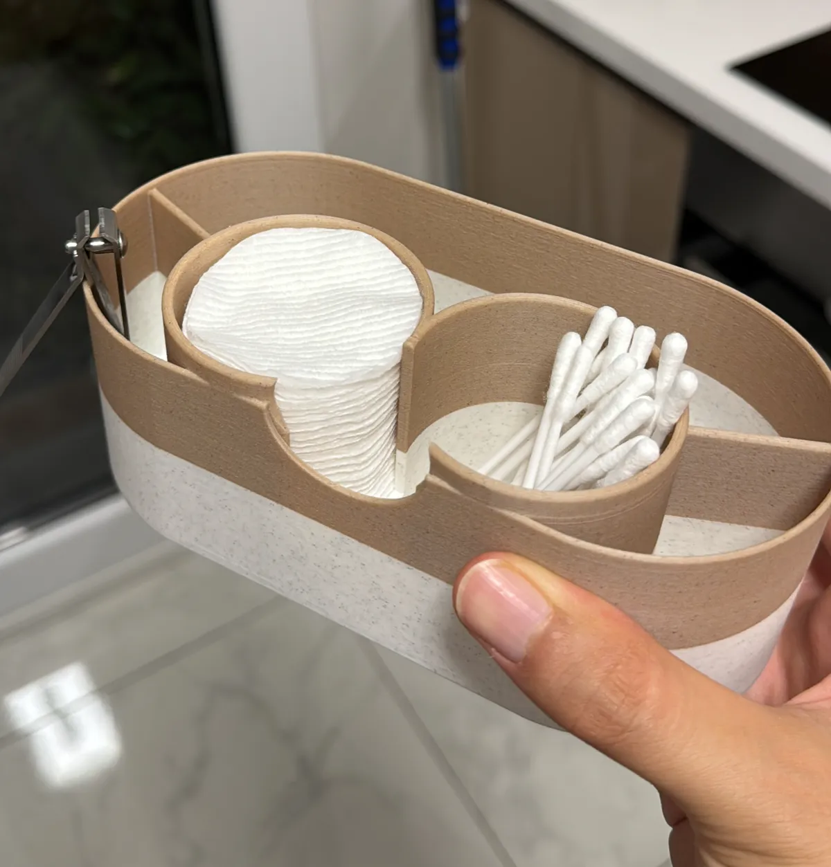 Bathroom Organizer (Cotton and Sanitary Pads, etc), photo 2 of 3 - Bathroom Organizer (Cotton and Sanitary Pads, etc) Bath & Personal Care
