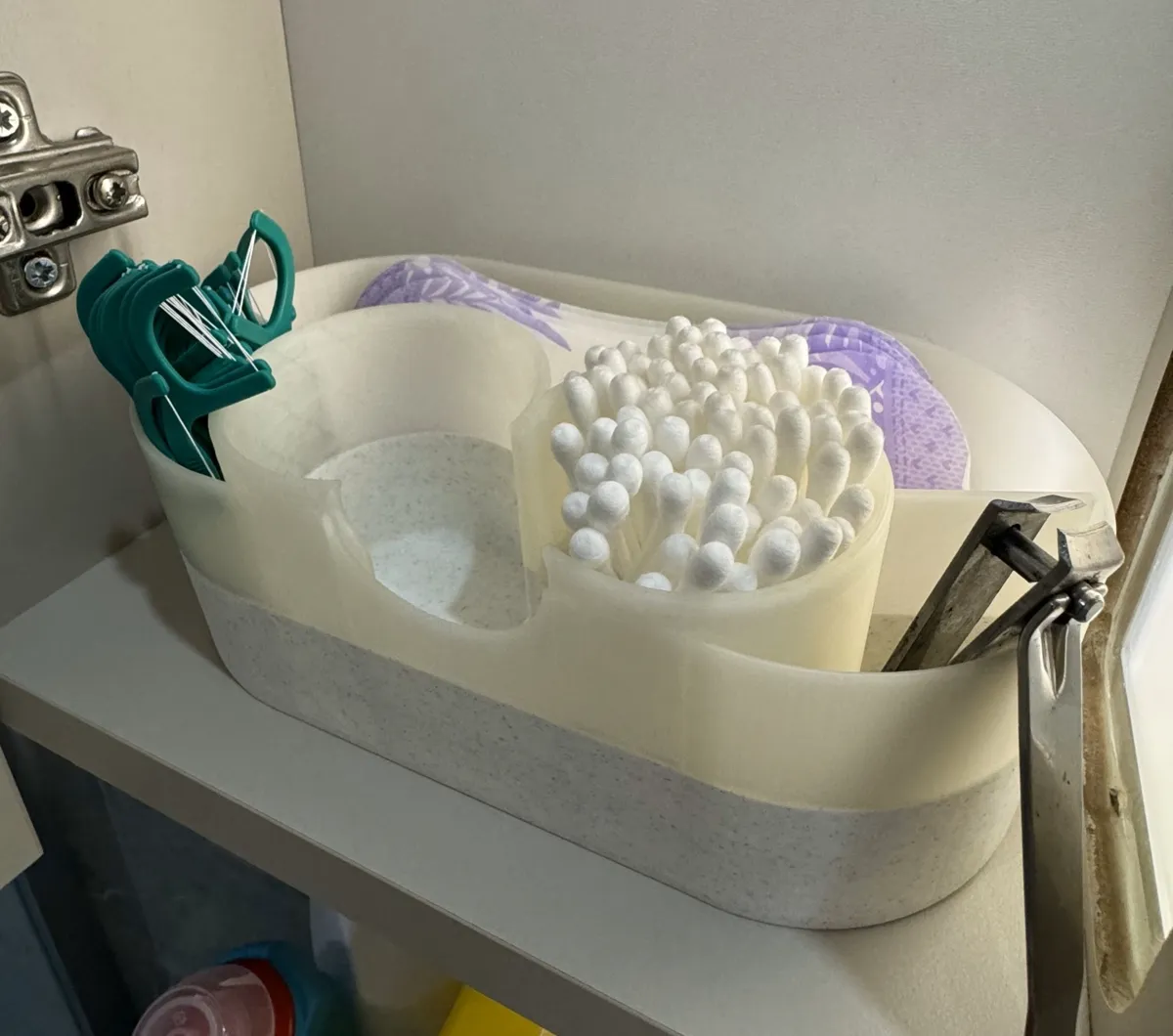 Bathroom Organizer (Cotton and Sanitary Pads, etc), photo 3 of 3 - Bathroom Organizer (Cotton and Sanitary Pads, etc) Bath & Personal Care