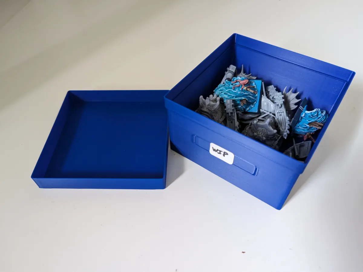 Ultra Efficient Small Storage Box and Lid