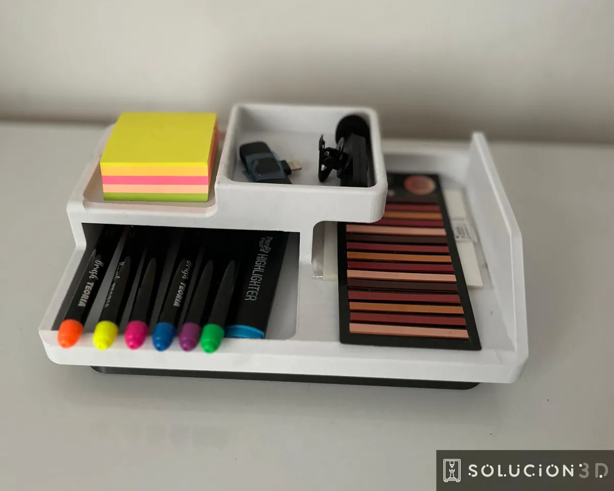 Modern Desk Organizer, photo 3 of 3 - Modern Desk Organizer Household