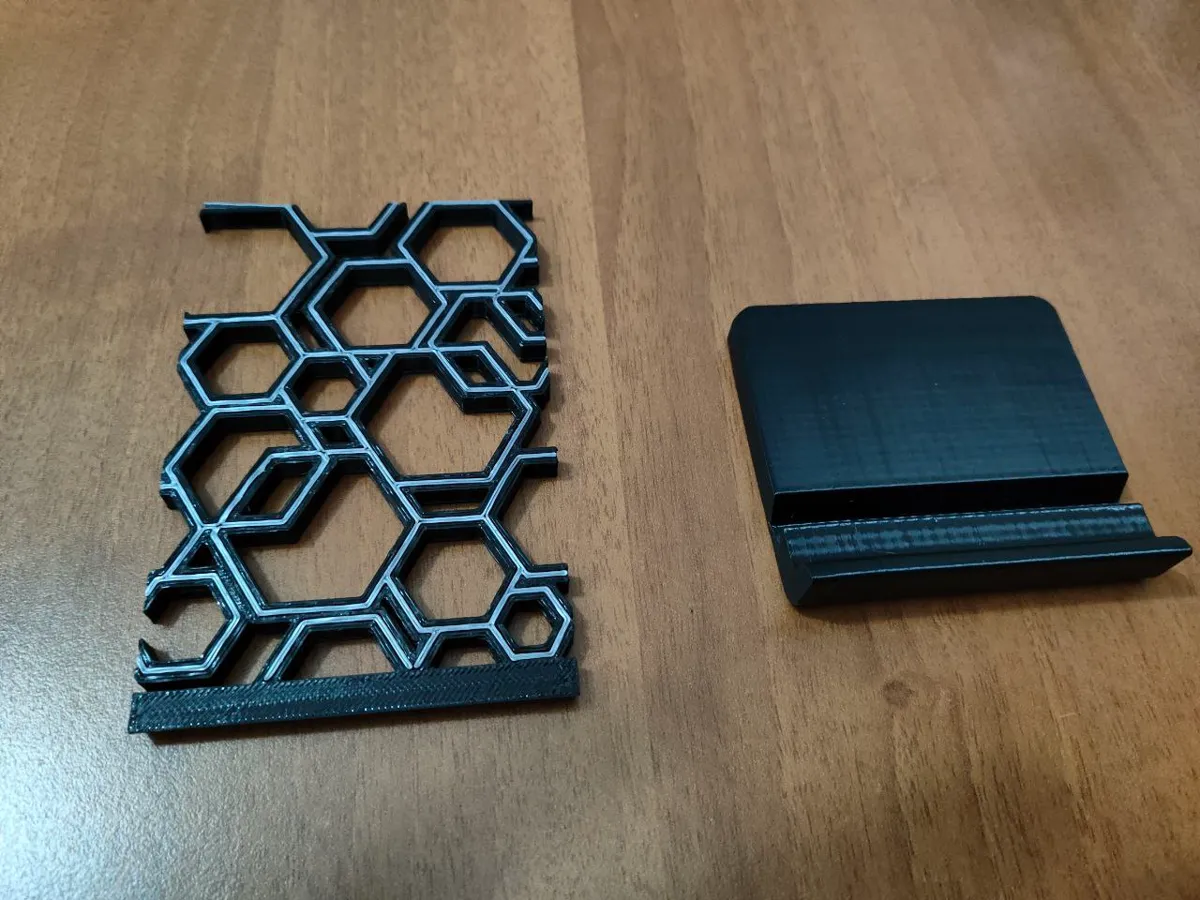 Hexagon Phone Stand, photo 2 of 3 - Hexagon Phone Stand Mobile & Device Accessories
