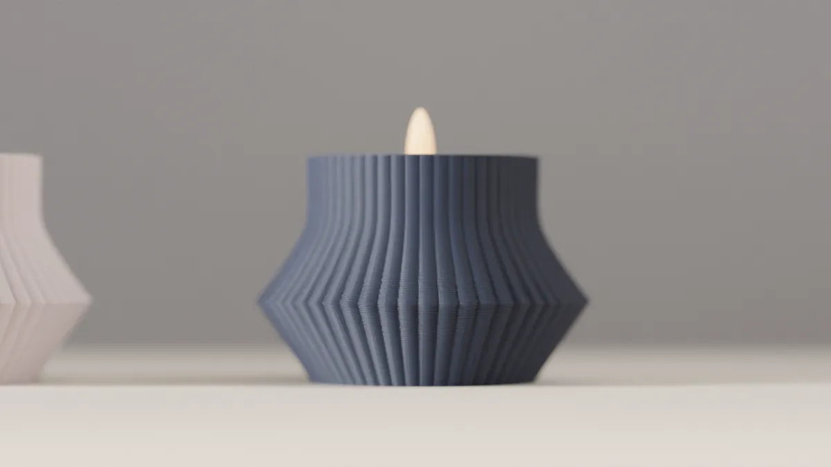 Nice Tealight Holder., photo 2 of 4 - Nice Tealight Holder. Home Decor Items
