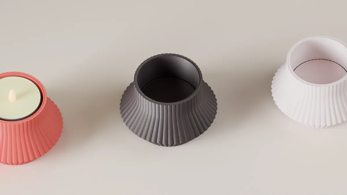 Nice Tealight Holder., photo 3 of 4 - Nice Tealight Holder. Home Decor Items