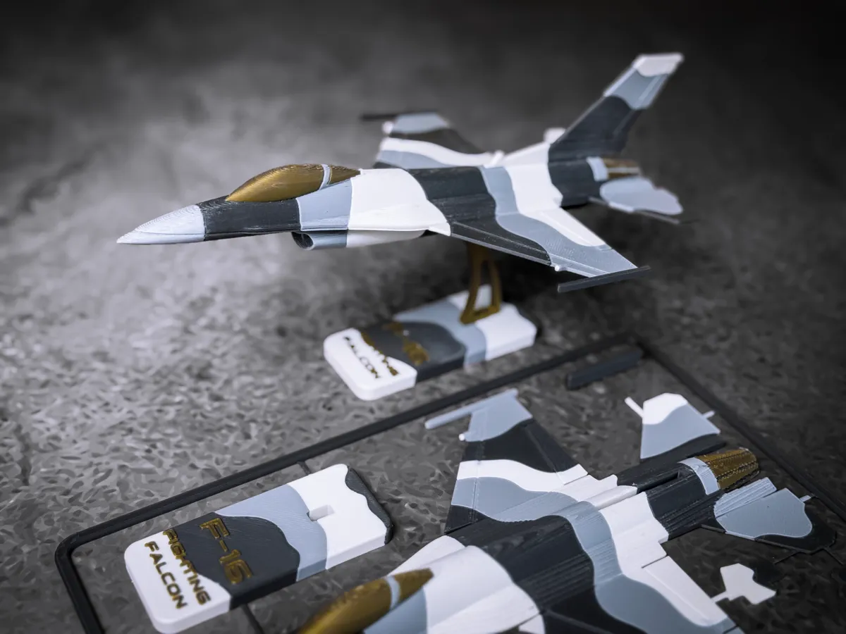 F-16 Fighting Falcon Plane Kit Card - Aircraft Kit Cards, in stock in India