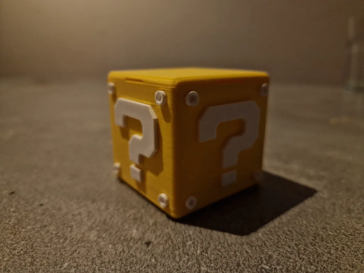 Mario Bros. Question Mark Box / Candy "Bowl"
