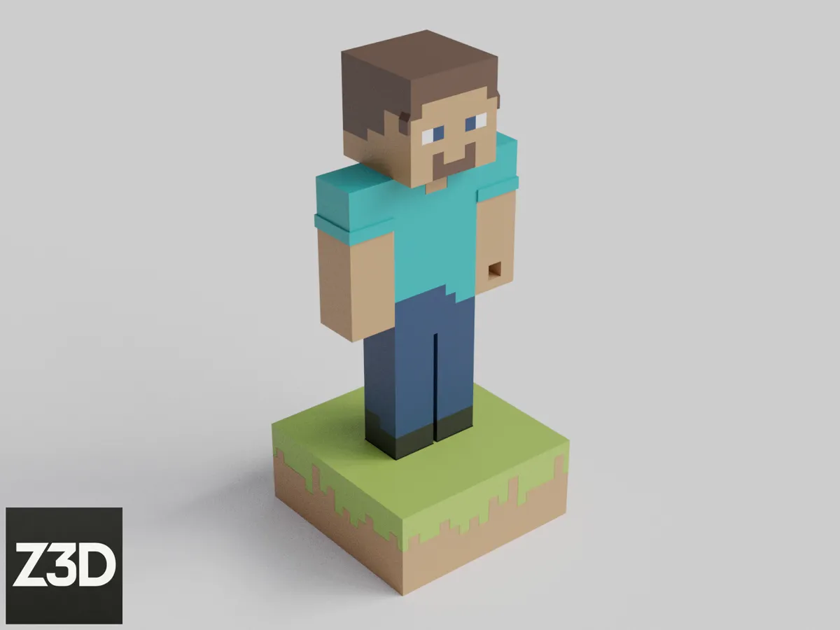Minecraft Steve Optional)