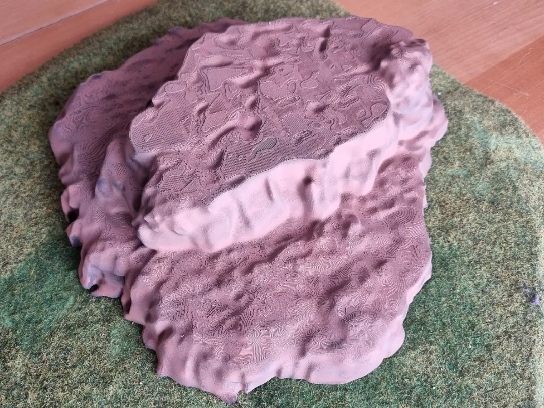 Desert Rock Formation 2 Sci-Fi Terrain Wargames