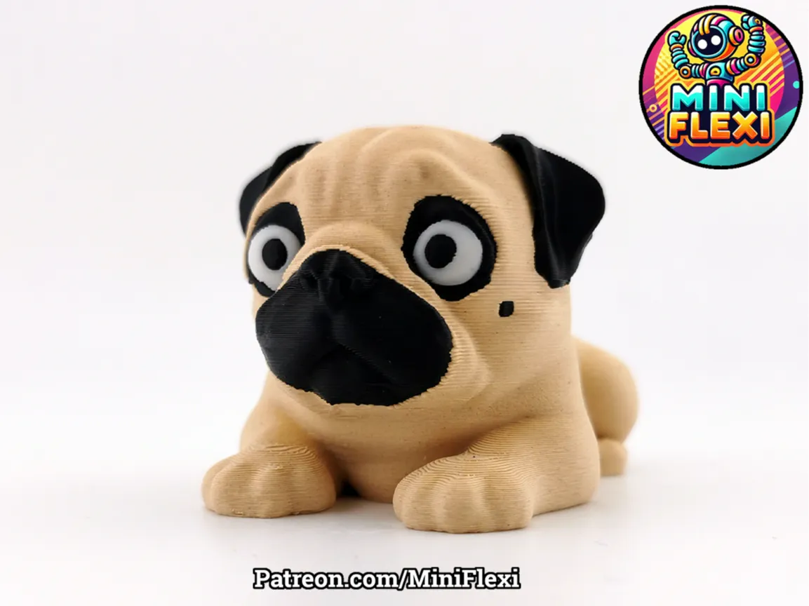 Mini Flexi Pug - Articulated