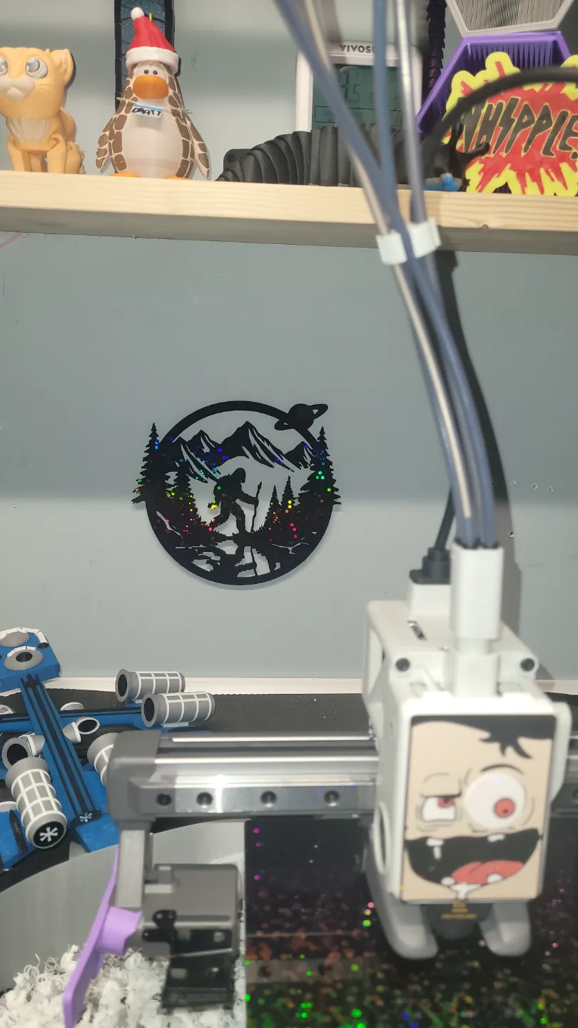 Bigfoot wall art