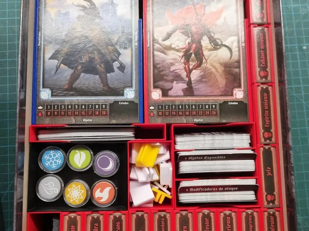 Gloomhaven Jaws of the Lion organizer insert