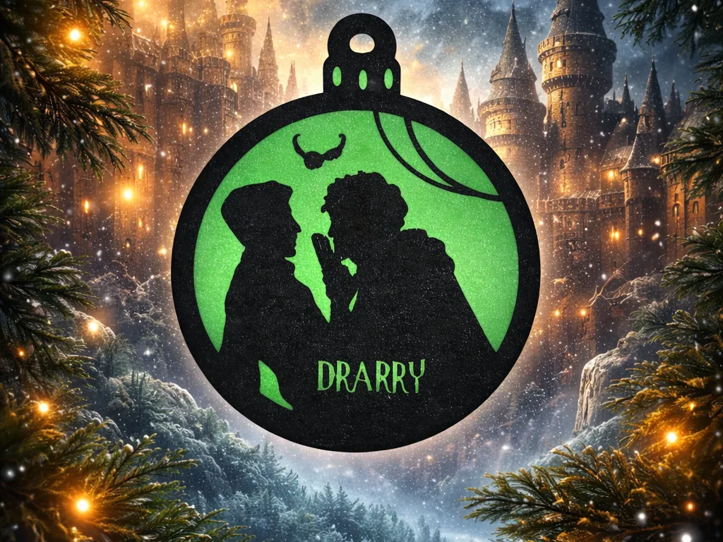 Winter Magic Lovers Ornament DRARRY
