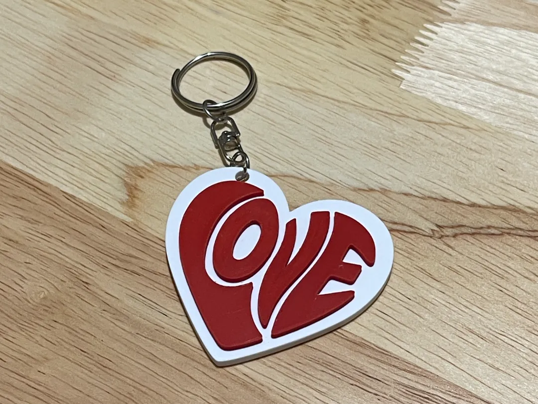 Keychain Love Heart