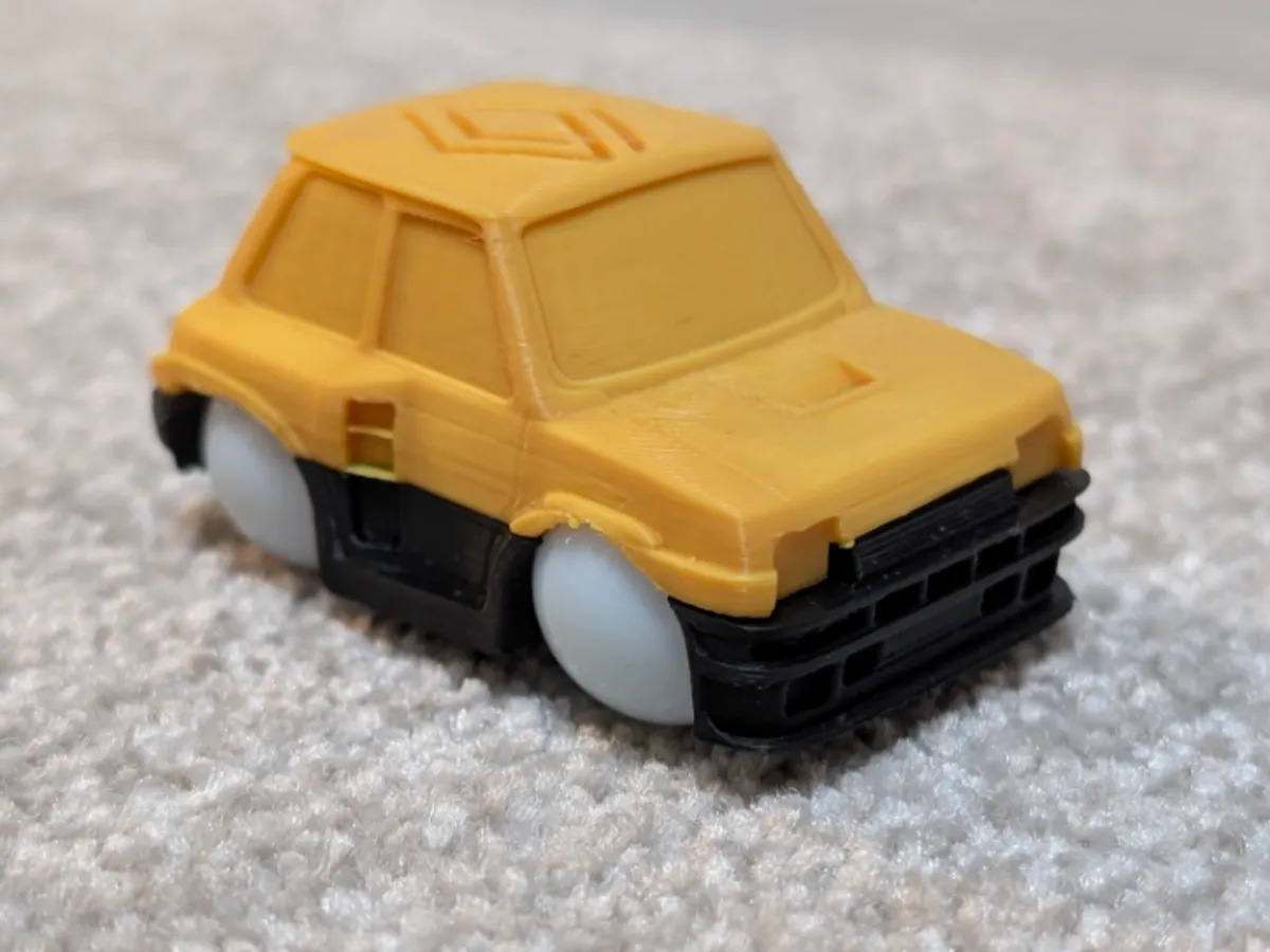 Renault 5 Turbo Marble Car - Classic & Vintage Car Models, in stock in India