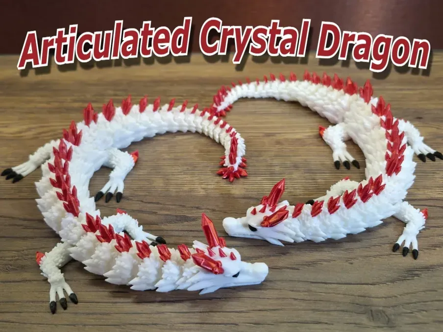 Improved Articulated Crystal Dragon