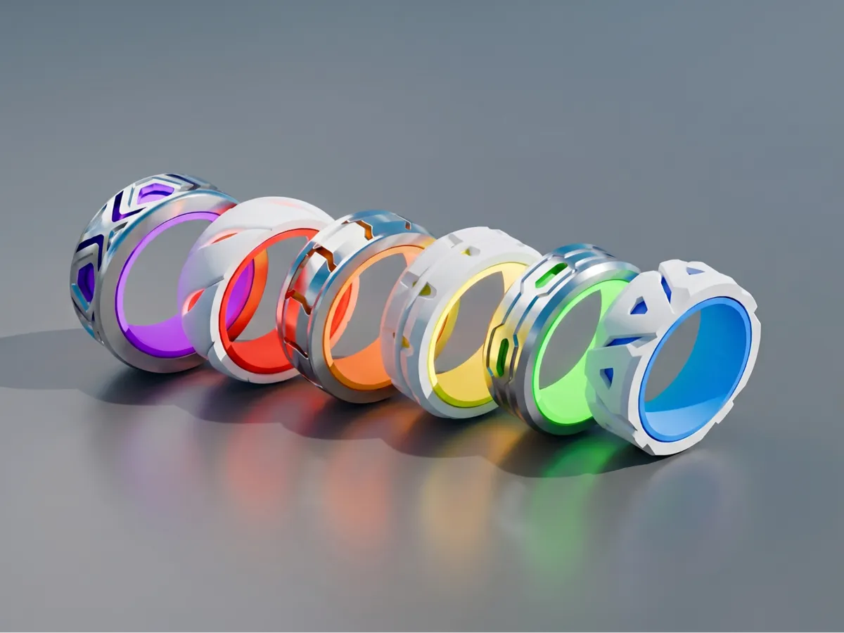Fidget Spinner Ring Collection Pt. 2