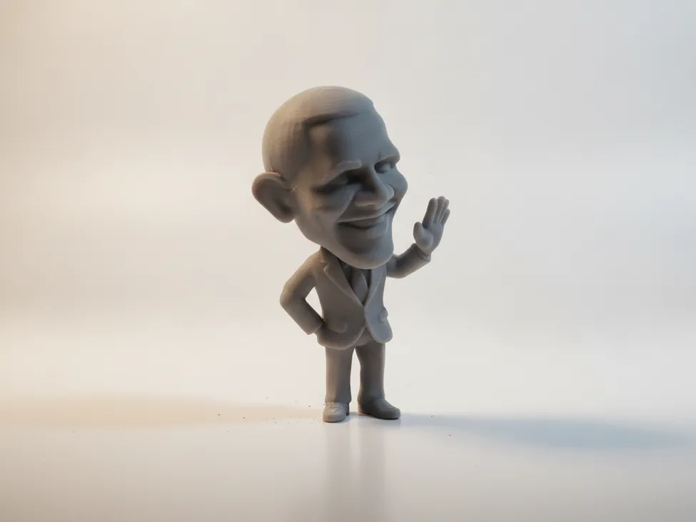 Barack Obama Chibi Character Figure, photo 2 of 4 - Barack Obama Chibi Character Figure Figurines & Collectibles