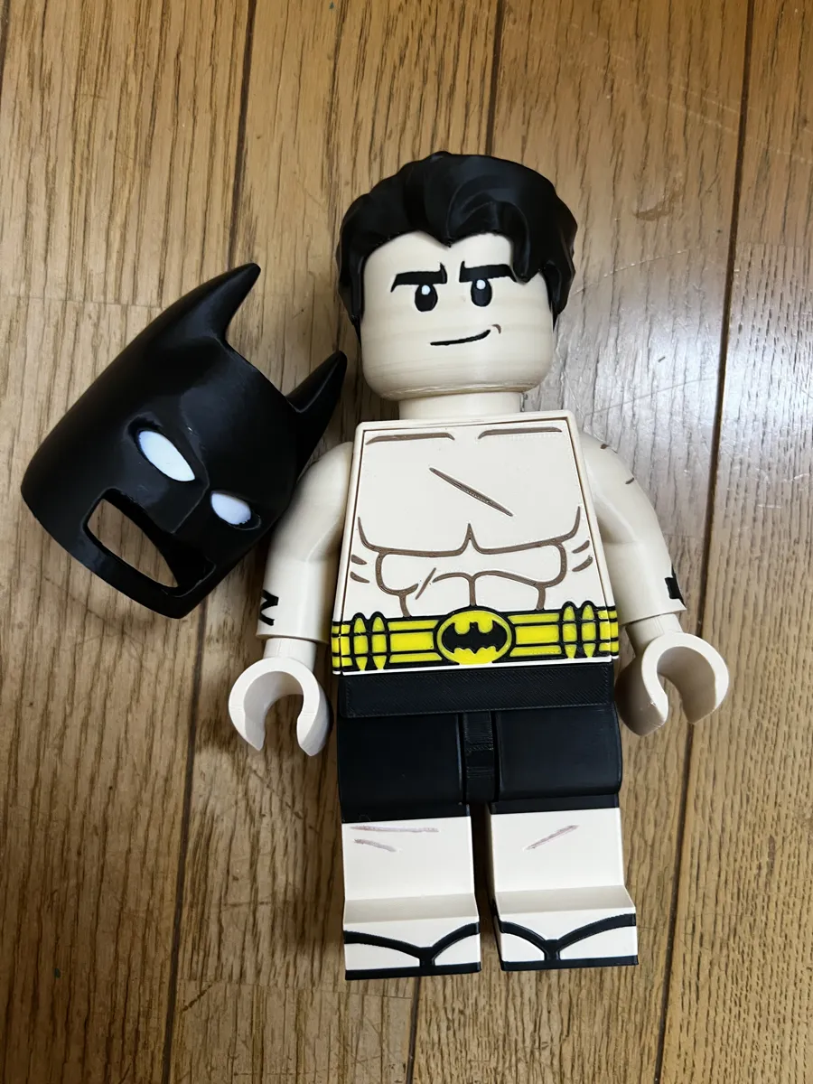 BIG BRICK FORTNITE SWIMSUIT BATMAN, photo 2 of 4 - BIG BRICK FORTNITE SWIMSUIT BATMAN Miniatures
