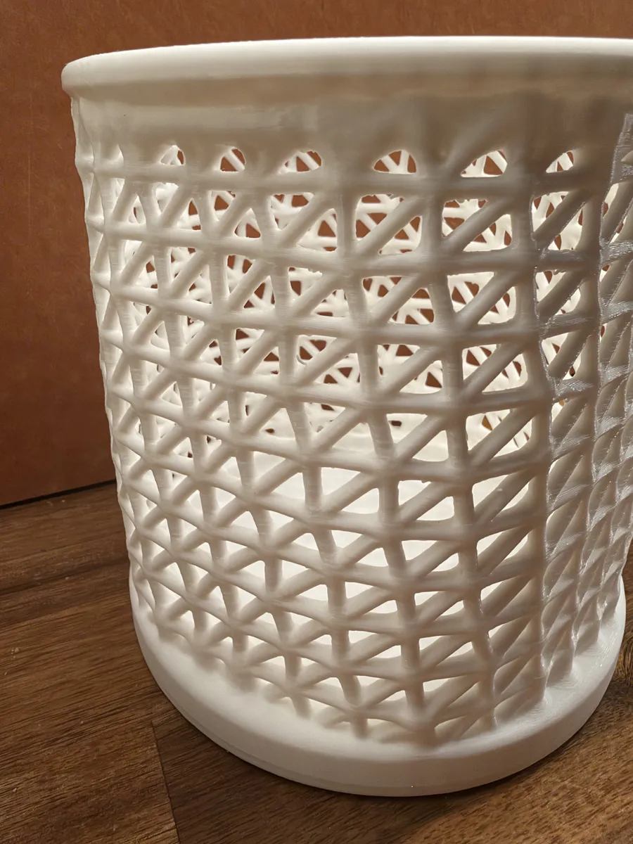 Kitchen Utensil Holder, 150 mm Twisted Lattice, photo 2 of 4 - Kitchen Utensil Holder, 150 mm Twisted Lattice Kitchen & Dining