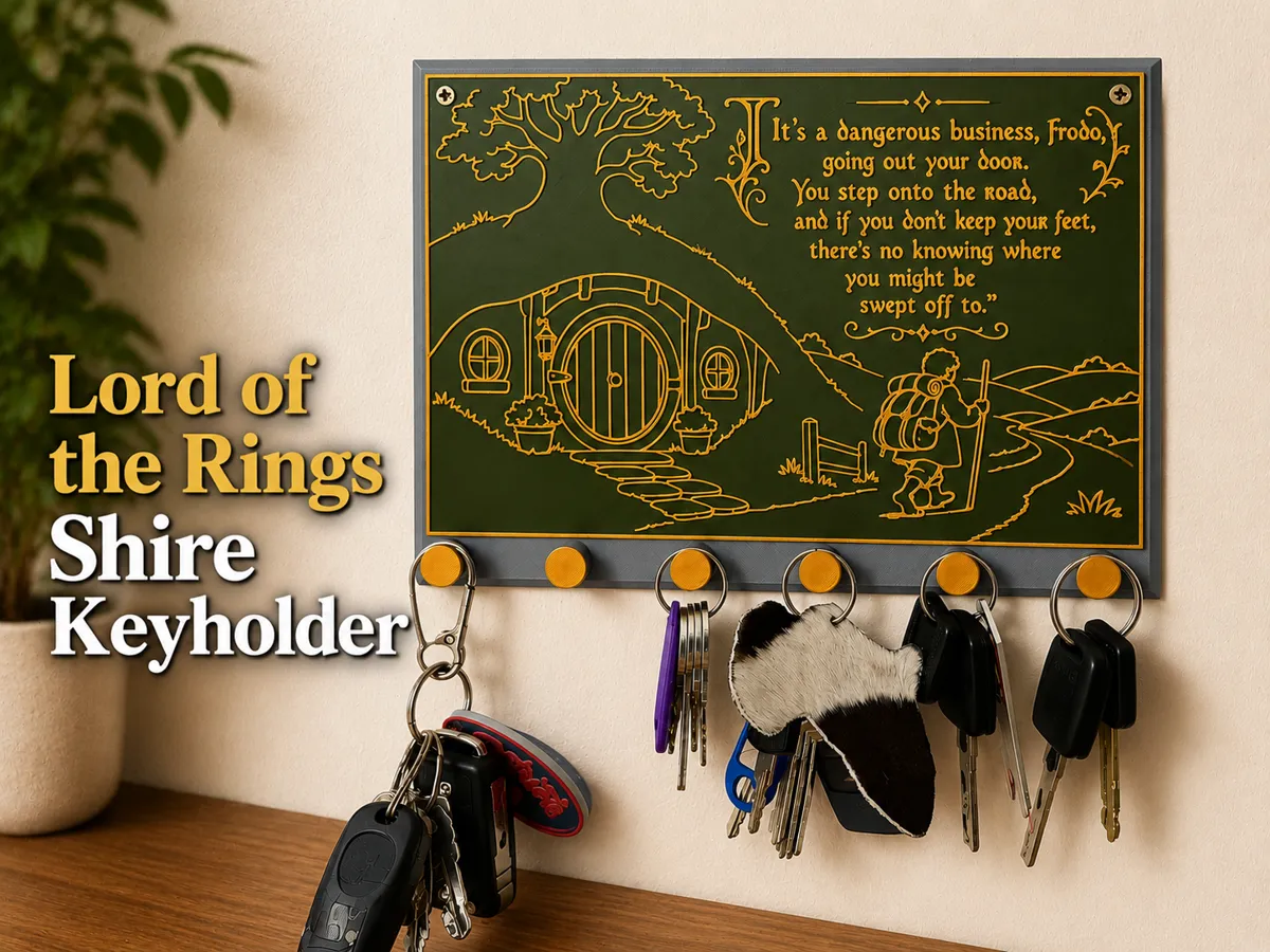 Lord of the Rings Key Holder | The Hobbit Key Rack - Decor, in stock in India