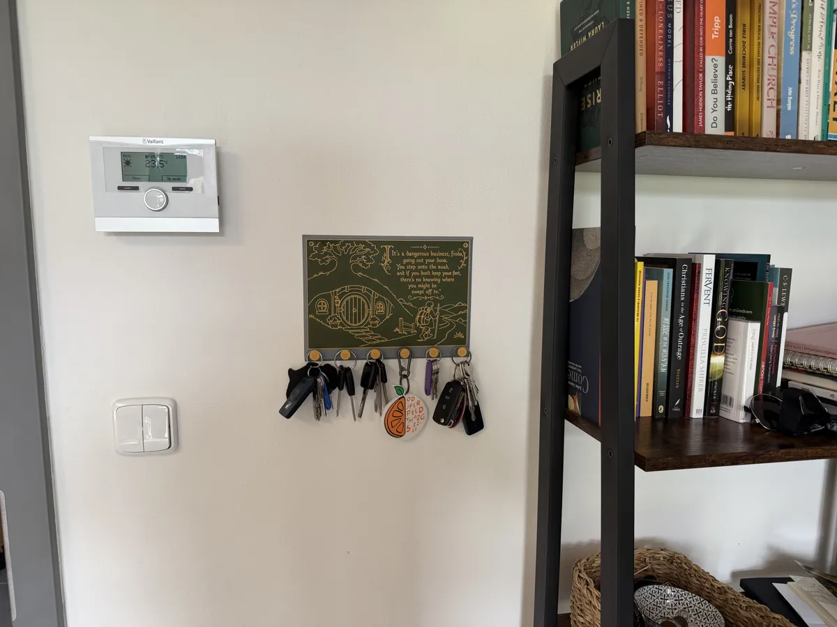 Lord of the Rings Key Holder | The Hobbit Key Rack, photo 4 of 4 - Lord of the Rings Key Holder | The Hobbit Key Rack Household