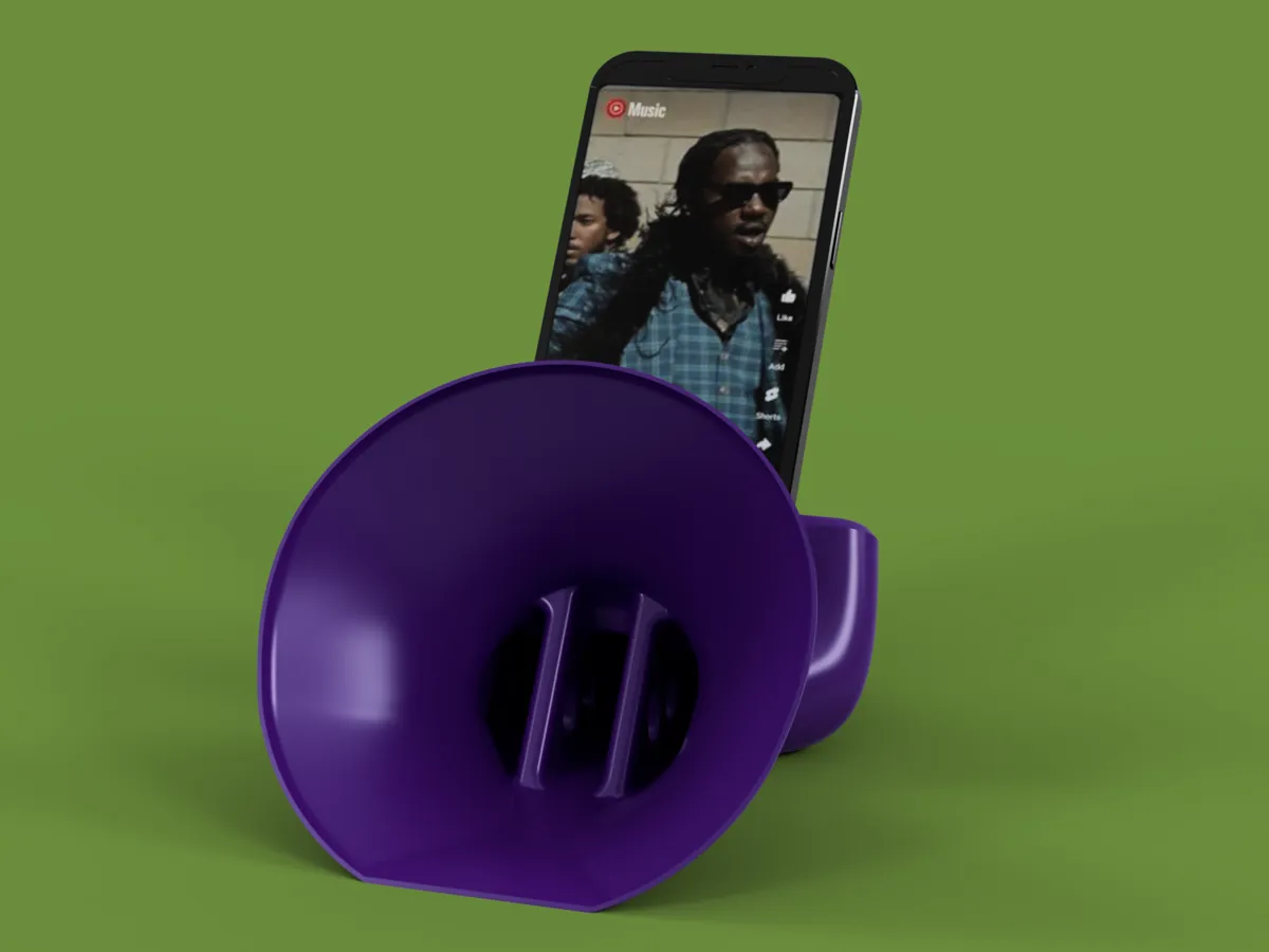 Vintage Horn Smartphone Speaker Amplifier - Gadgets, in stock in India