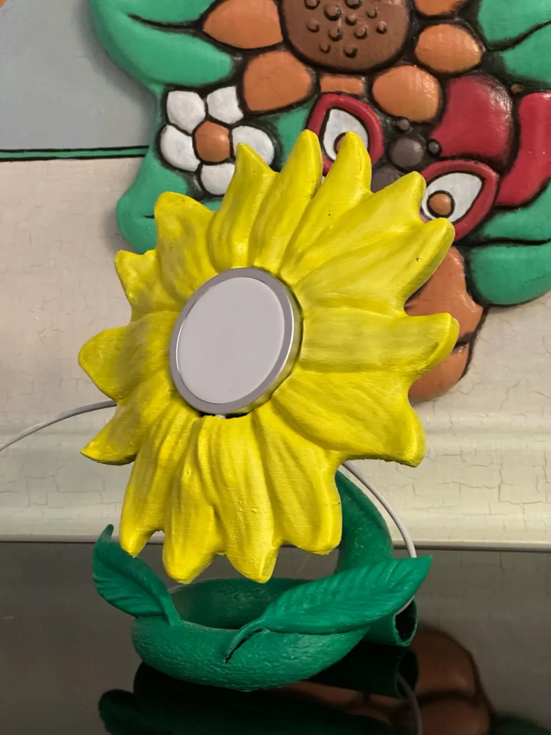Sunflower MagSafe iPhone Stand, photo 3 of 3 - Sunflower MagSafe iPhone Stand Household