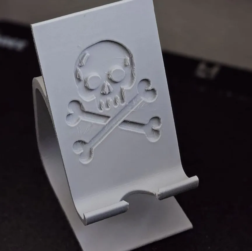 Skull and Crossbones Pirate Phone Stand - Office, in stock in India
