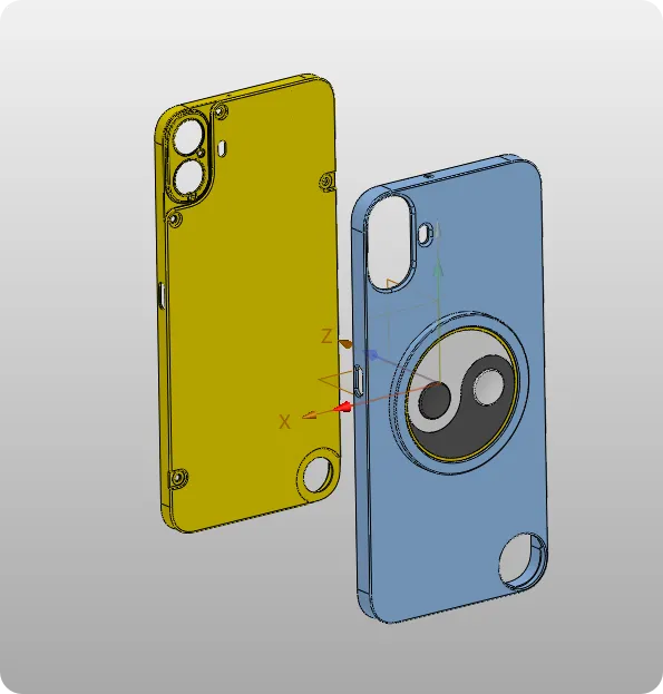 CMF Phone 1 (eight-diagram-shaped appetizer), photo 2 of 2 - CMF Phone 1 (eight-diagram-shaped appetizer) Art