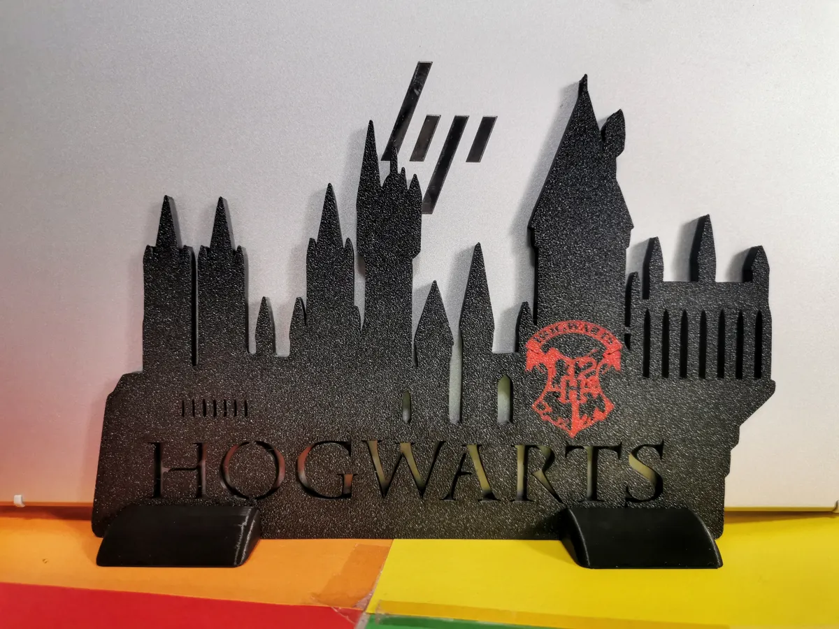 Hogwarts Skyline Laptop Stand, photo 2 of 4 - Hogwarts Skyline Laptop Stand Mobile & Device Accessories