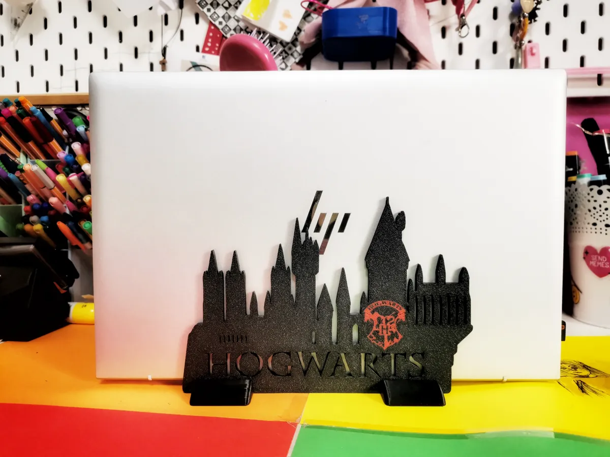 Hogwarts Skyline Laptop Stand, photo 3 of 4 - Hogwarts Skyline Laptop Stand Mobile & Device Accessories