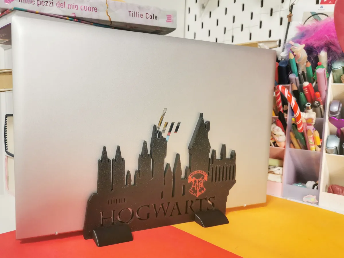Hogwarts Skyline Laptop Stand, photo 4 of 4 - Hogwarts Skyline Laptop Stand Mobile & Device Accessories