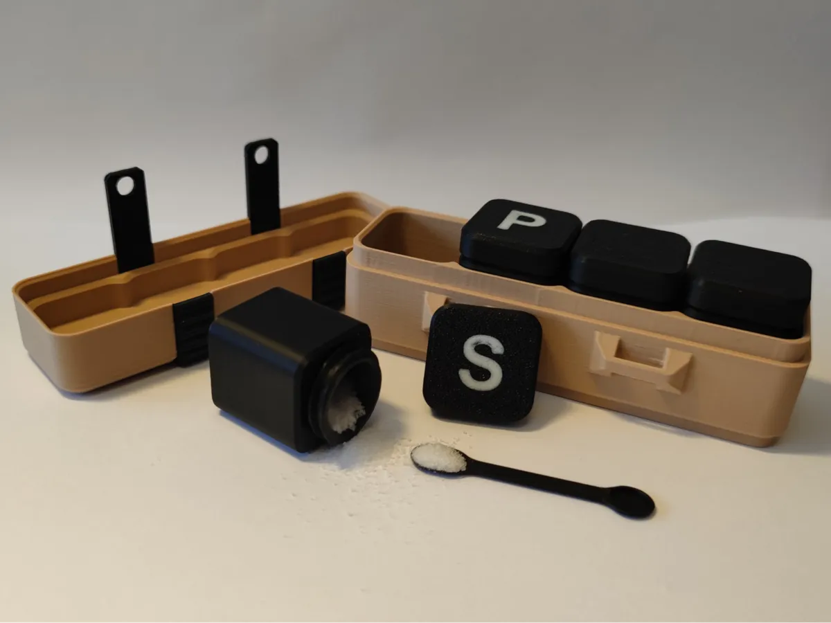 Travel / Camping Spice rack with containers - Gadgets, in stock in India