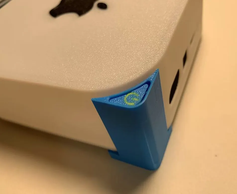 New Mac Mini's Top power button