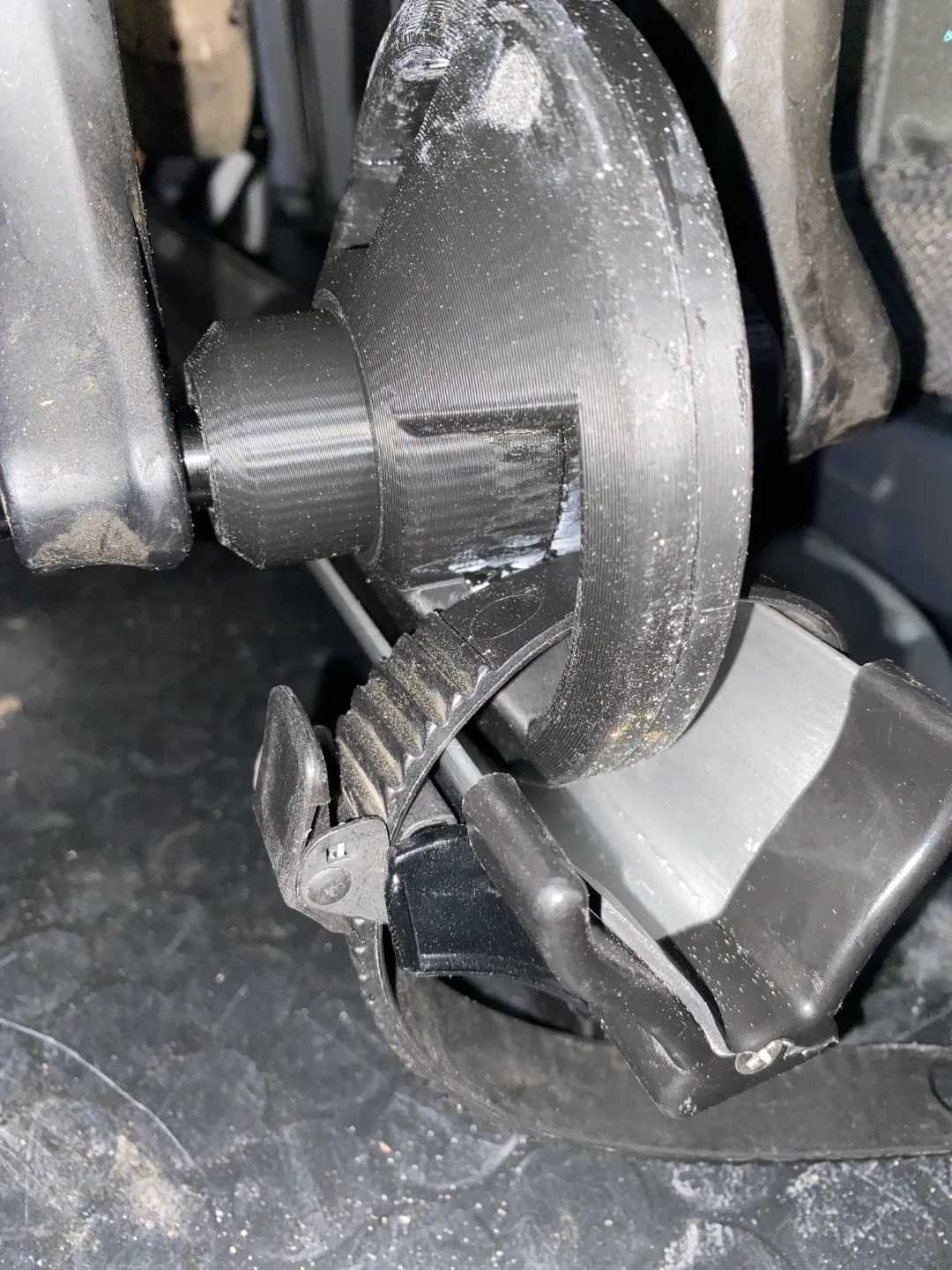 Bike wheel replacer for bike rack mounting, photo 3 of 4 - Bike wheel replacer for bike rack mounting Cycling
