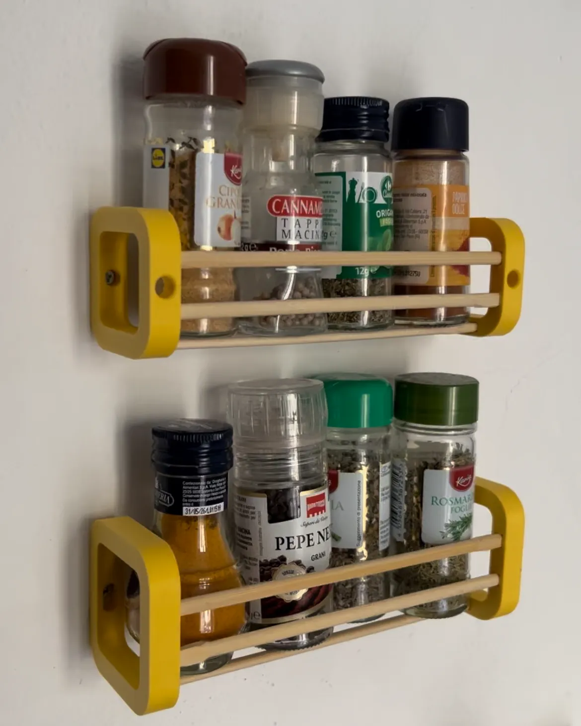 Spice rack supports - Chinese sticks upcycling - Spice Racks & Organisers, in stock