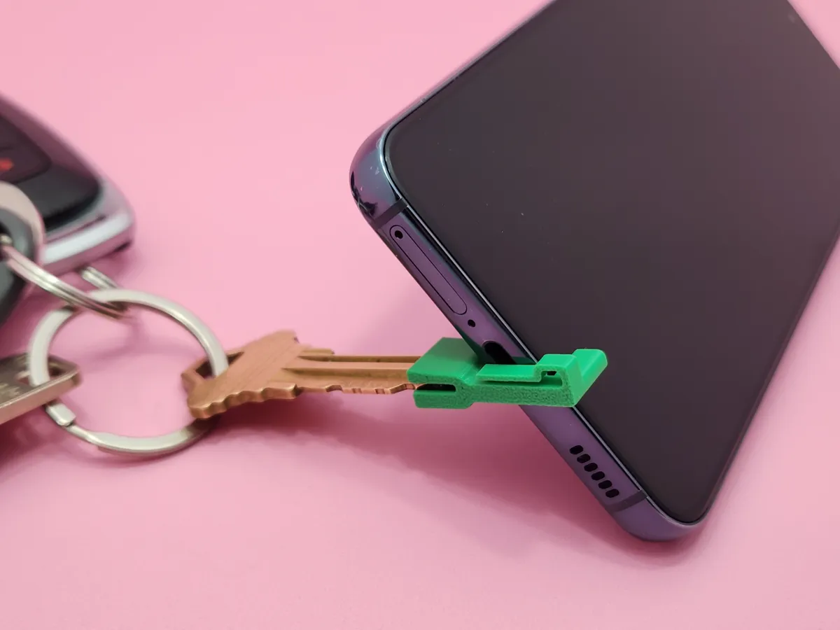 Tiny Keychain Phone Stand, photo 4 of 4 - Tiny Keychain Phone Stand Household