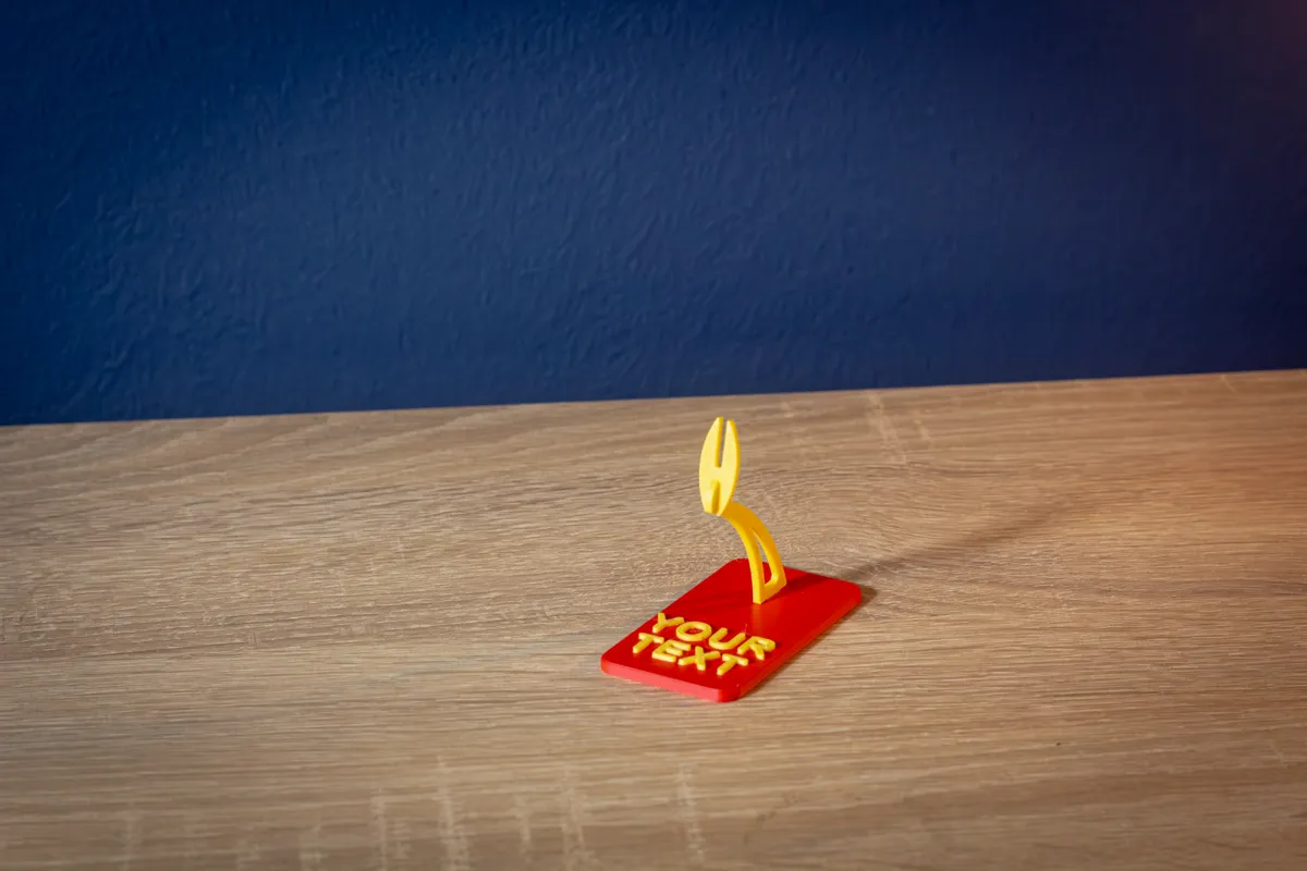 Plane Kit Card Stand, photo 2 of 4 - Plane Kit Card Stand Hobby & DIY