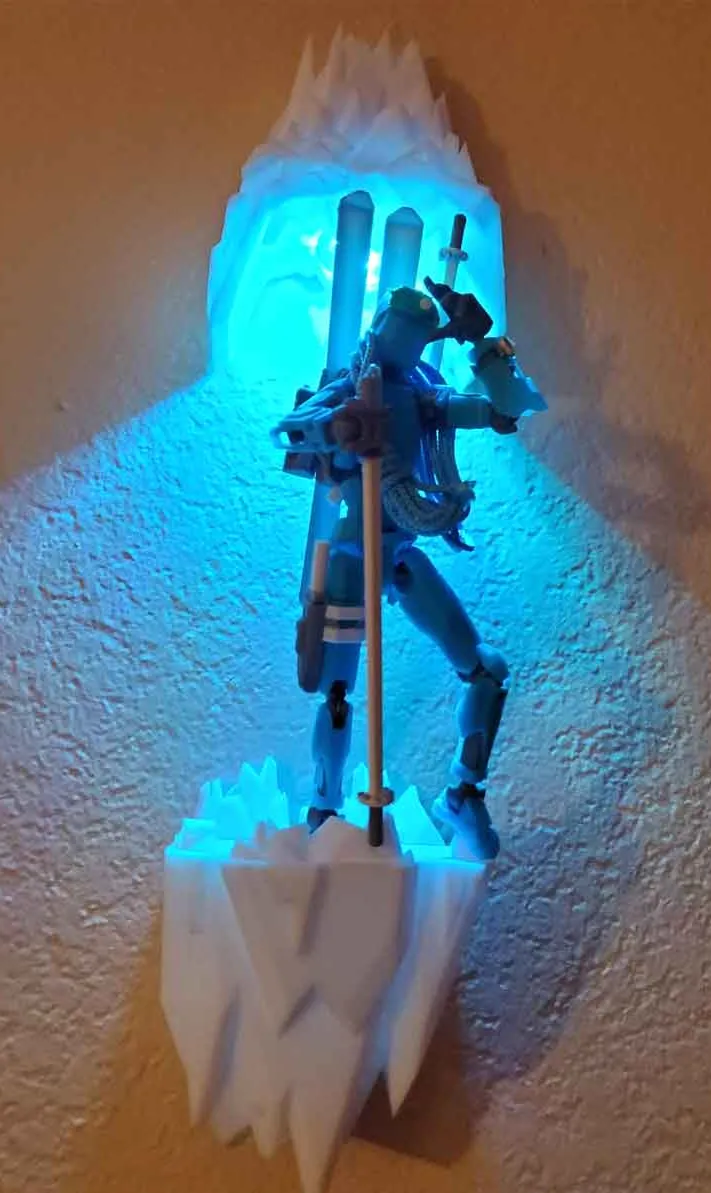 Icy Ledge Lighted Wall Display Stash For Dummy 13 - Display & Figure Shelves, in stock in India