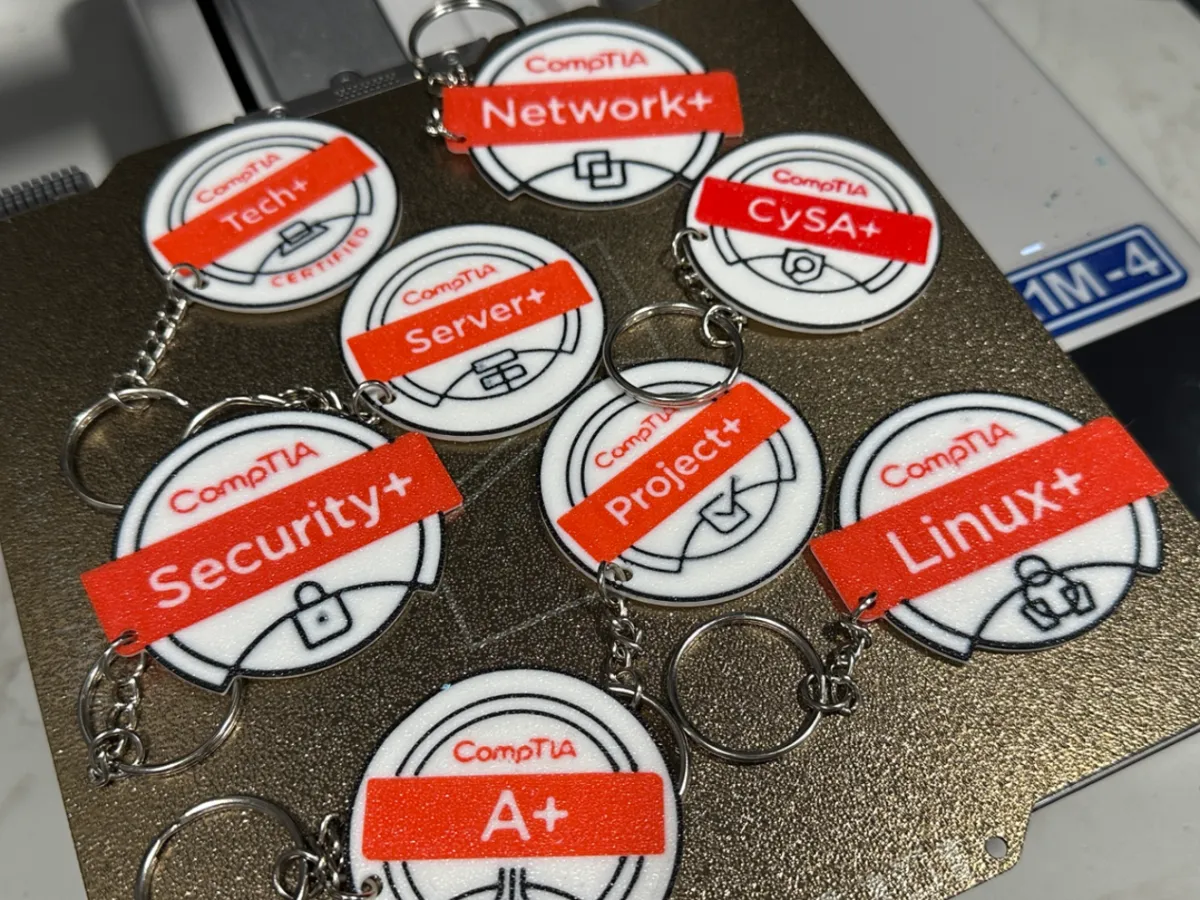 CompTIA Keychain Collection - Luggage Tag - Signs & Logos, in stock in India