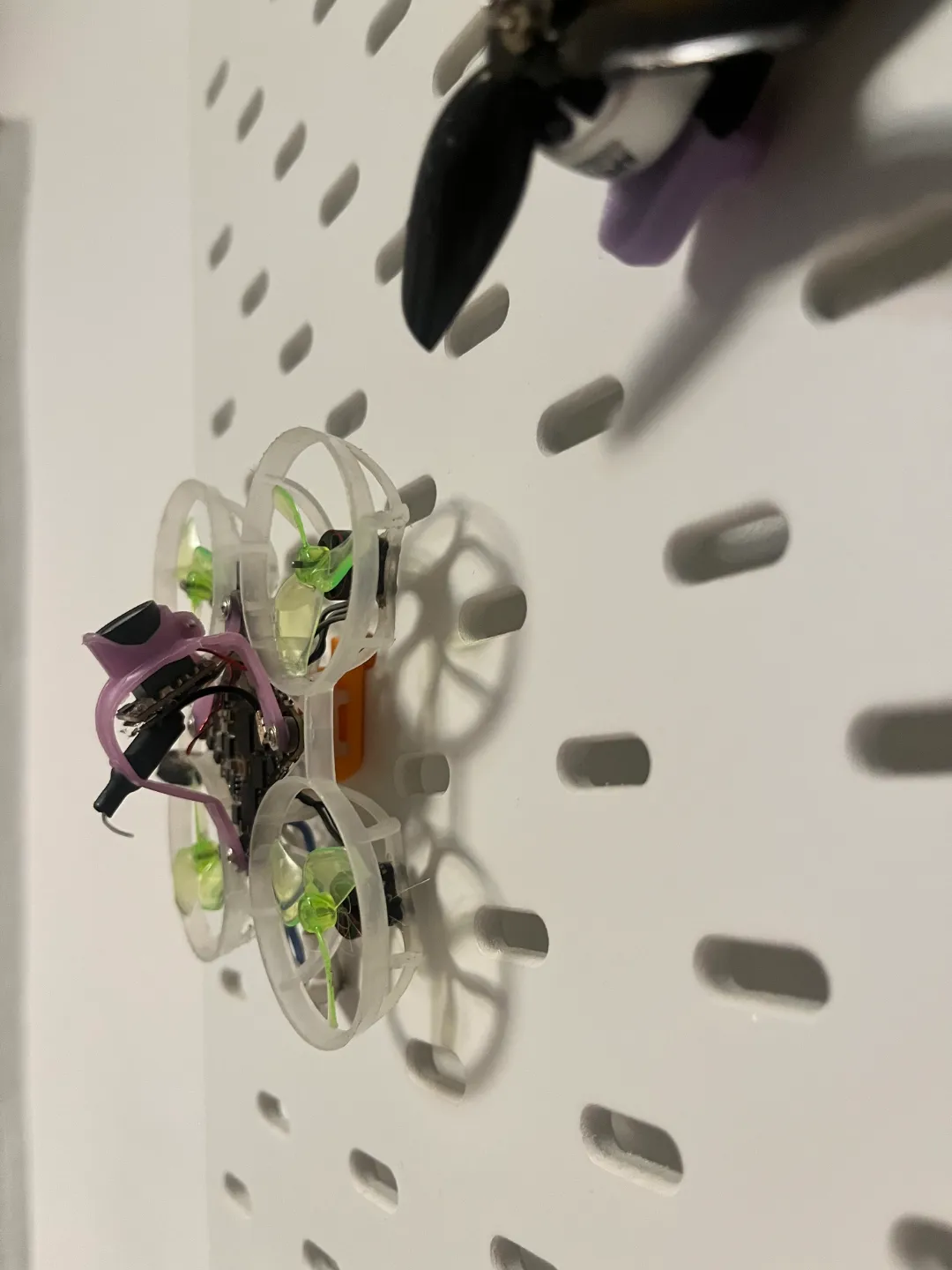 65mm Whoop Mount Ikea Skadis, photo 3 of 3 - 65mm Whoop Mount Ikea Skadis Hobby & DIY