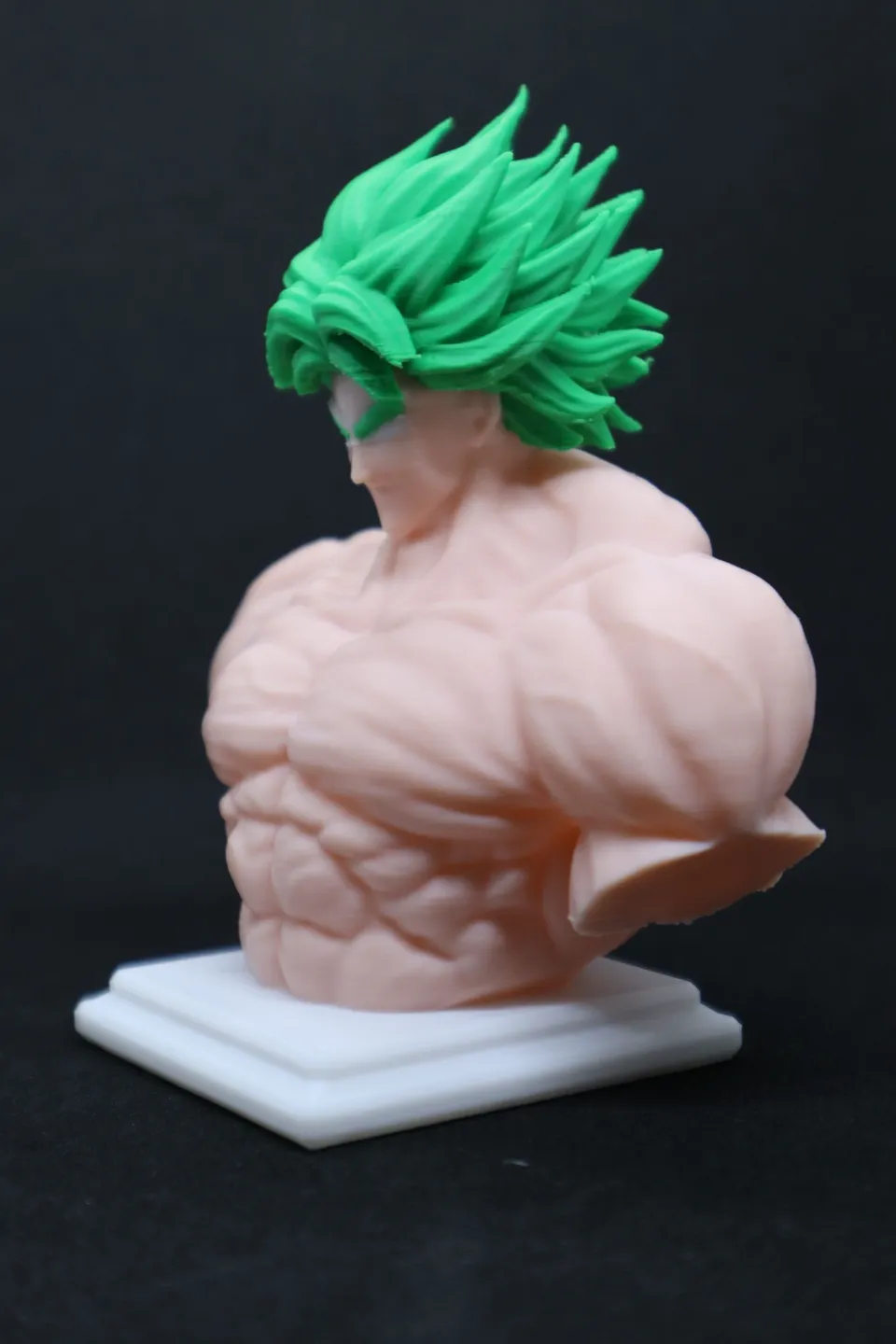 Broly Bust (Update: full color), photo 2 of 4 - Broly Bust (Update: full color) Figurines & Collectibles