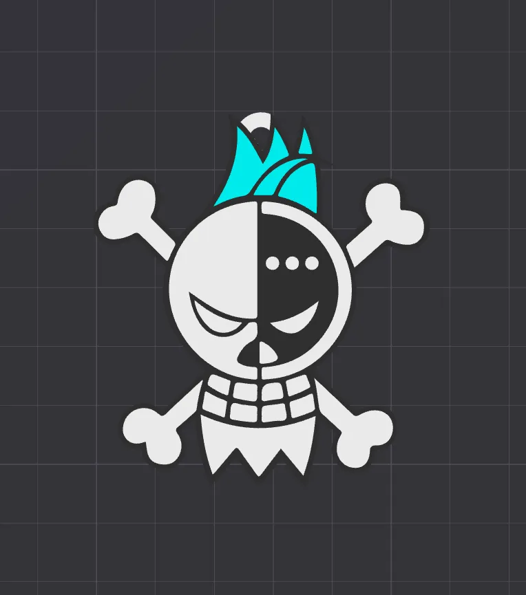 KEYCHAIN ONE PIECE FRANKY, photo 3 of 3 - KEYCHAIN ONE PIECE FRANKY Keychains