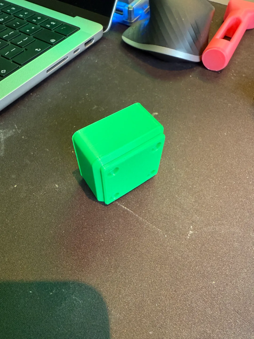 Gridfinity 1x1 box with 12mm radius hole, photo 2 of 4 - Gridfinity 1x1 box with 12mm radius hole Tools